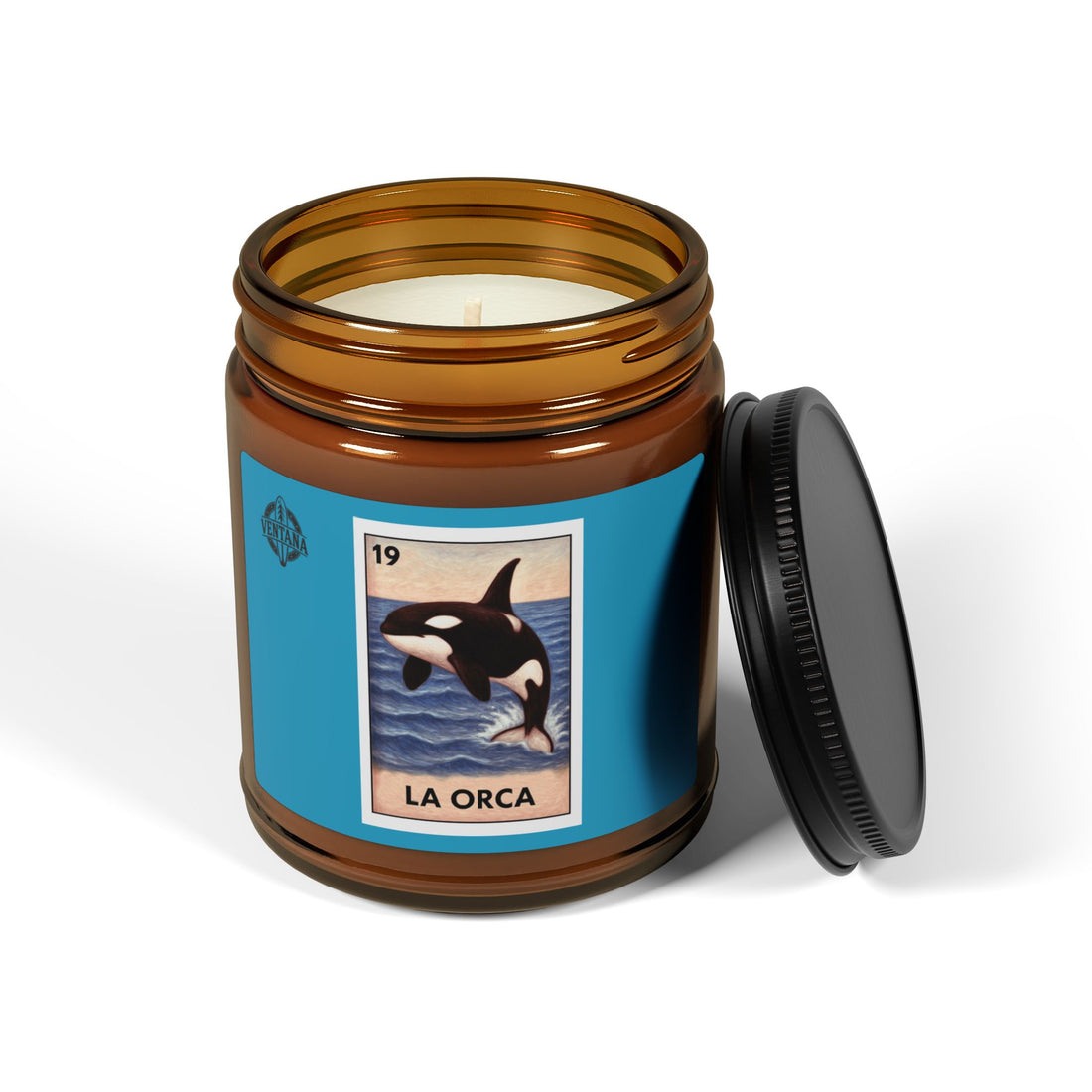 Orca Lotería - Scented Soy Candle (La Orca)