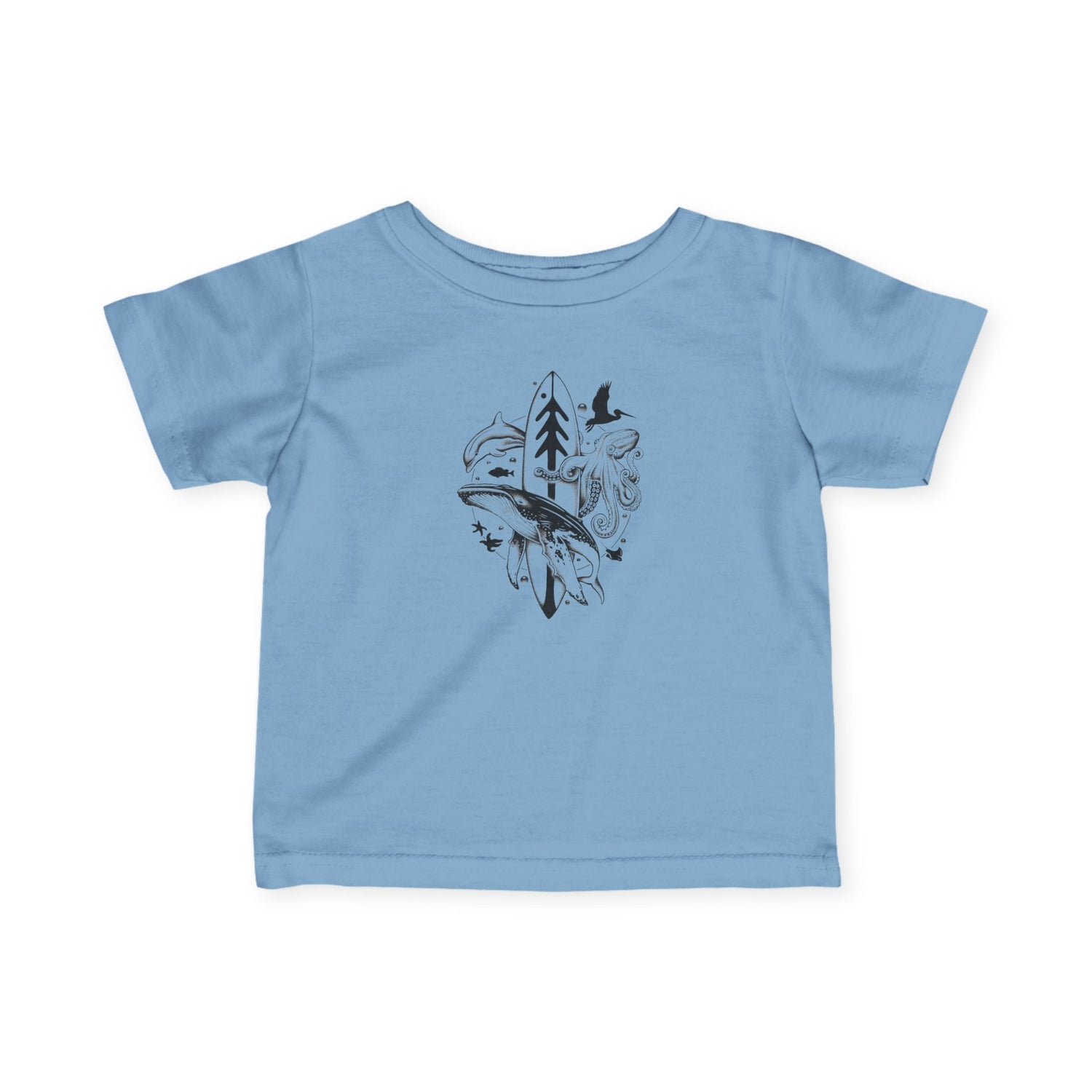 Ventana Monterey Bay by Thiago Bianchini - Infant 100% Cotton T-Shirt