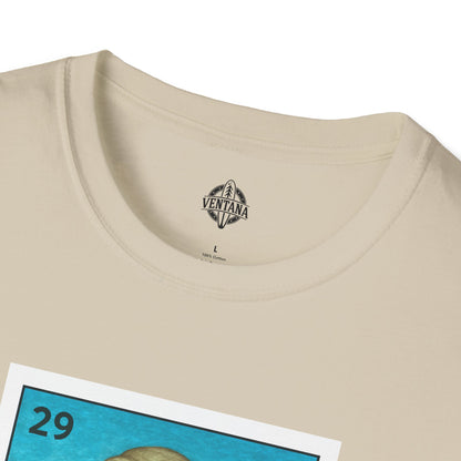 Elephant Seal Lotería Unisex - Soft Style U.S. Cotton T-Shirt (El Elefante Marino)