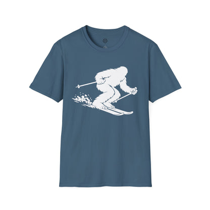 Ventana Shreddy Yeti Ski Unisex - U.S. Cotton T-Shirt