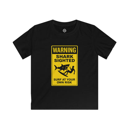 Shark Sighted Kids - Soft Style U.S. Cotton T-Shirt