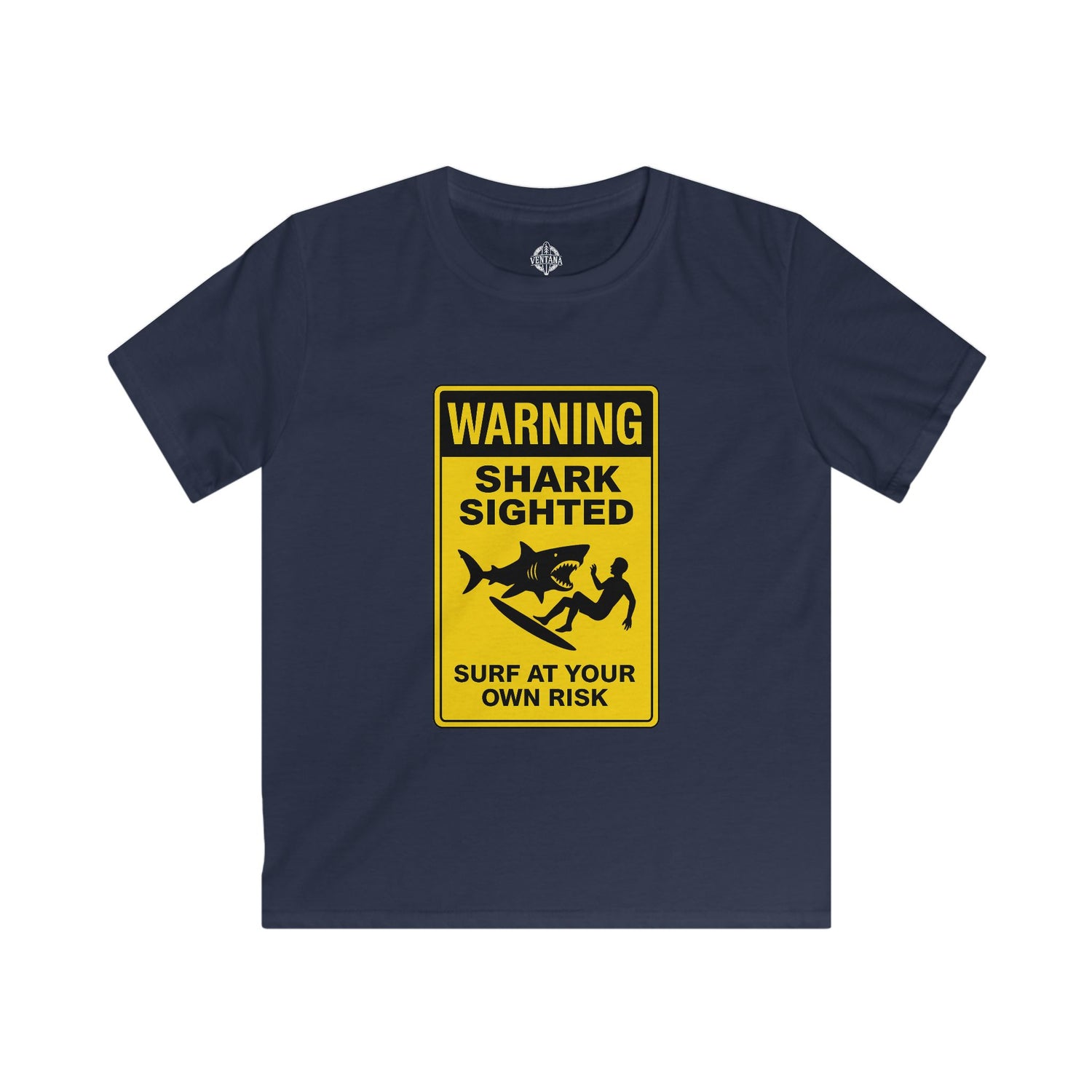 Shark Sighted Kids - Soft Style U.S. Cotton T-Shirt