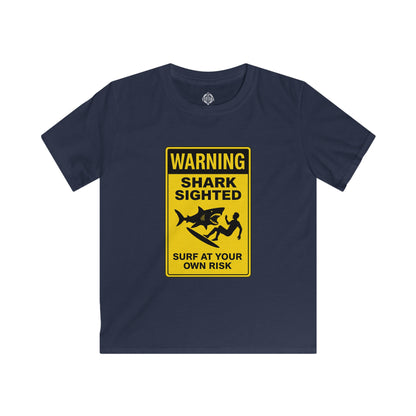Shark Sighted Kids - Soft Style U.S. Cotton T-Shirt