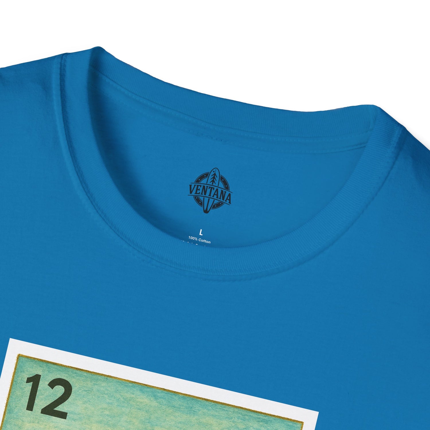 Whale Lotería Unisex - Soft Style U.S. Cotton T-Shirt (La Ballena)