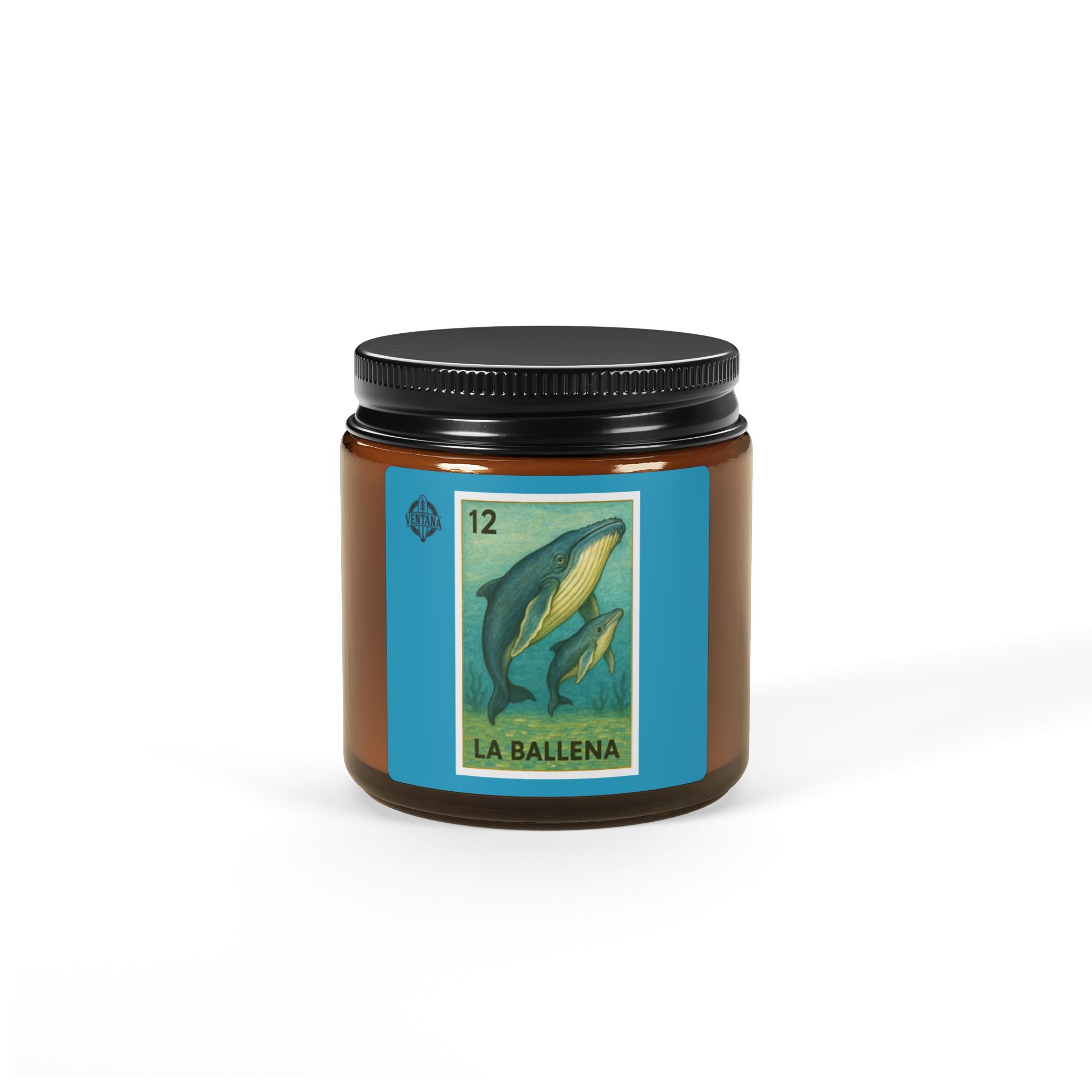 Whale Lotería - Scented Soy Candle (La Ballena)