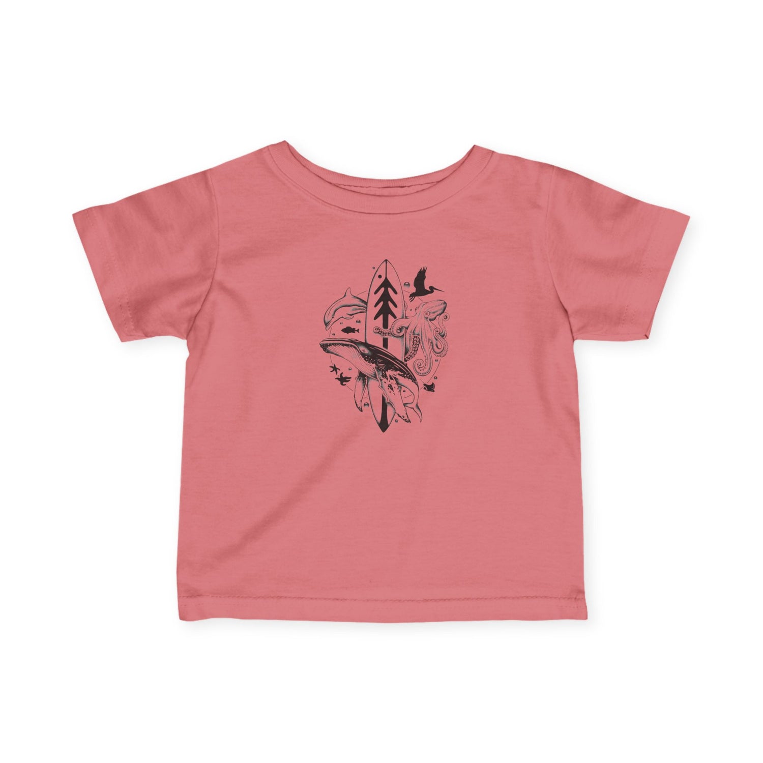 Ventana Monterey Bay by Thiago Bianchini - Infant 100% Cotton T-Shirt