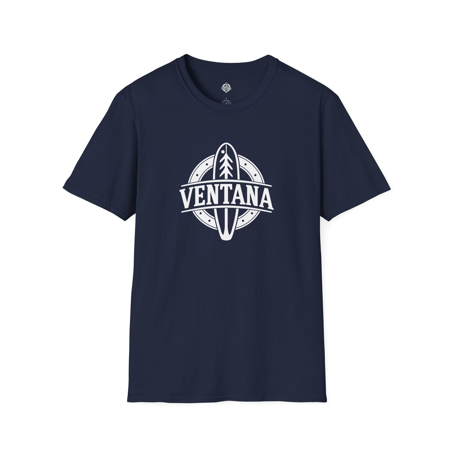 Ventana Treefish Logo Unisex - Soft Style U.S. Cotton T-Shirt