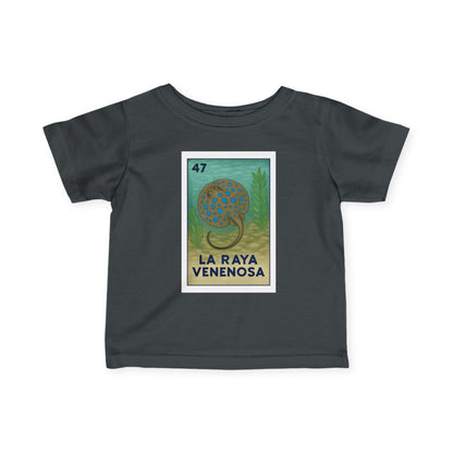 Stingray Lotería - Infant 100% Cotton T-Shirt (La Orca)