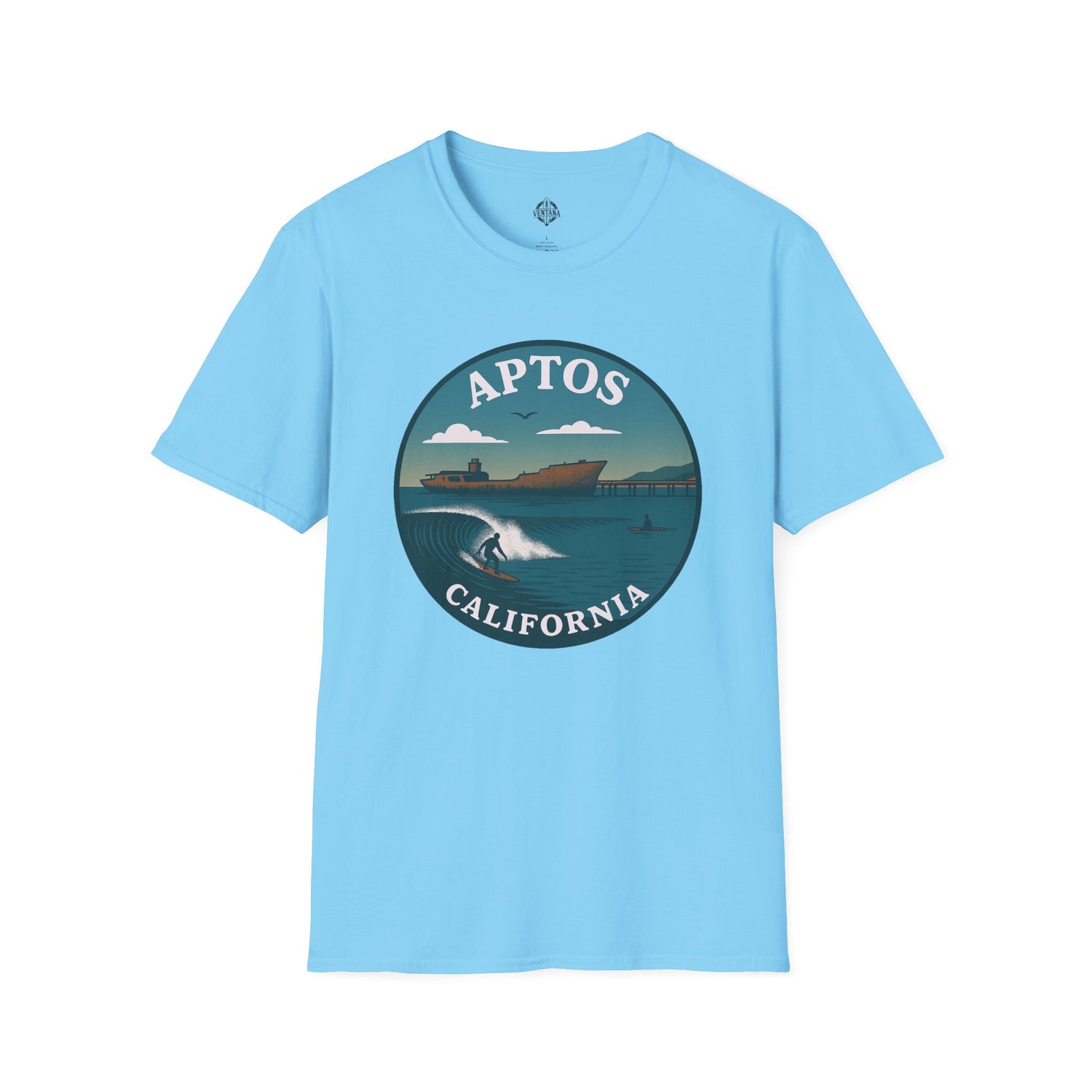 Aptos California Classic Unisex - U.S. Cotton T-Shirt