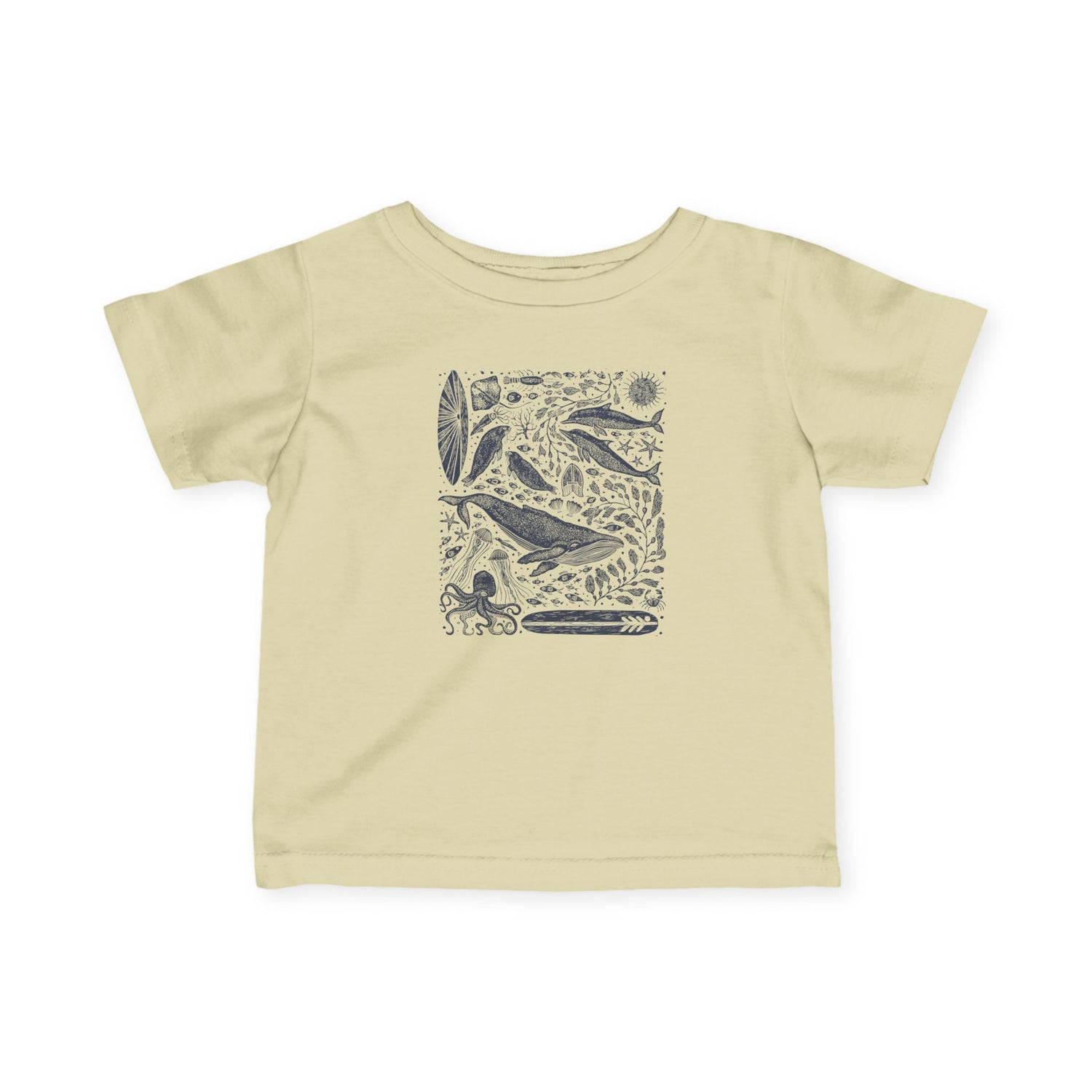 Ventana Marine Life by Lili Arnold - Infant 100% Cotton T-Shirt