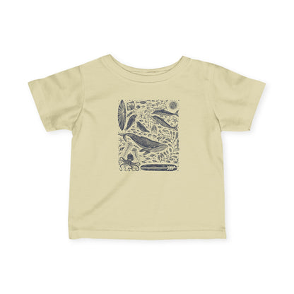Ventana Marine Life by Lili Arnold - Infant 100% Cotton T-Shirt