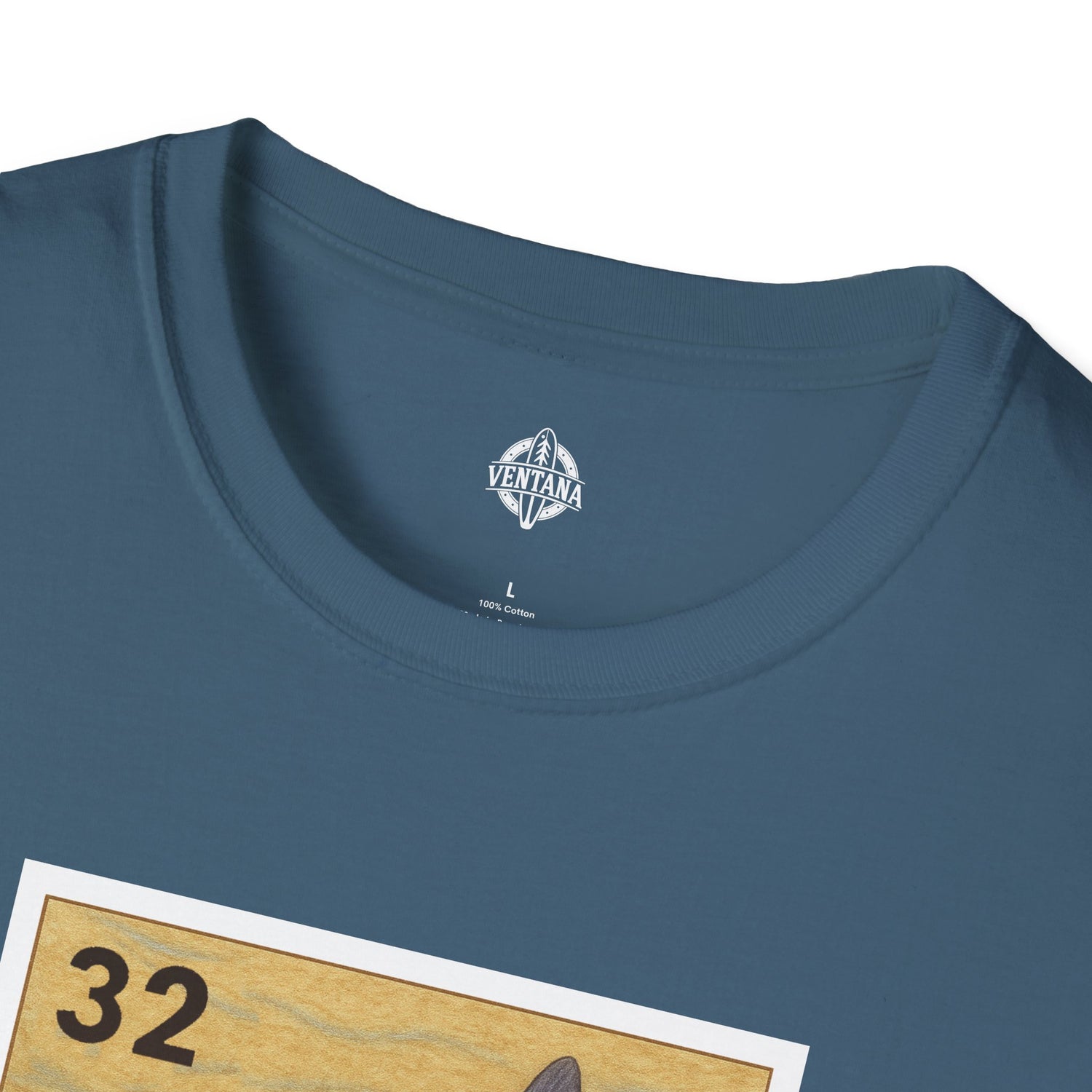 Sunfish Lotería Unisex - Soft Style U.S. Cotton T-Shirt (El Pez Luna)