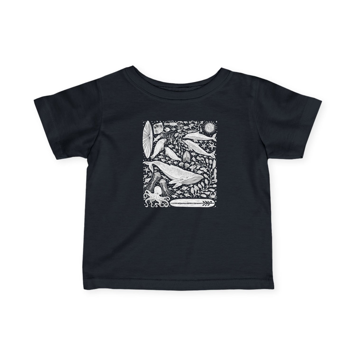 Ventana Marine Life by Lili Arnold - Infant 100% Cotton T-Shirt