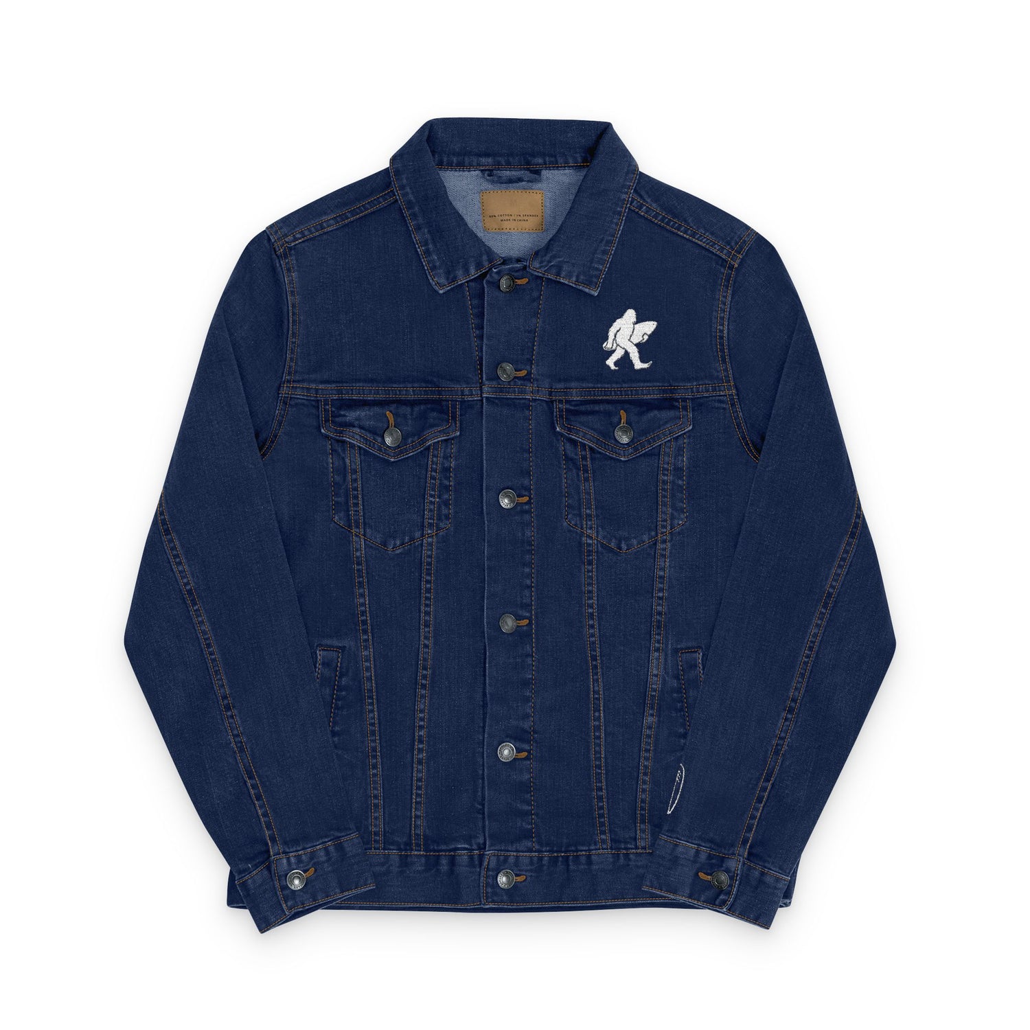 Ventana Surfsquatch Denim Embroidered Jacket Unisex