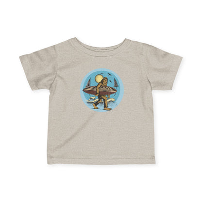 Ventana Surfsquatch by Thiago Bianchini - Infant 100% Cotton T-Shirt