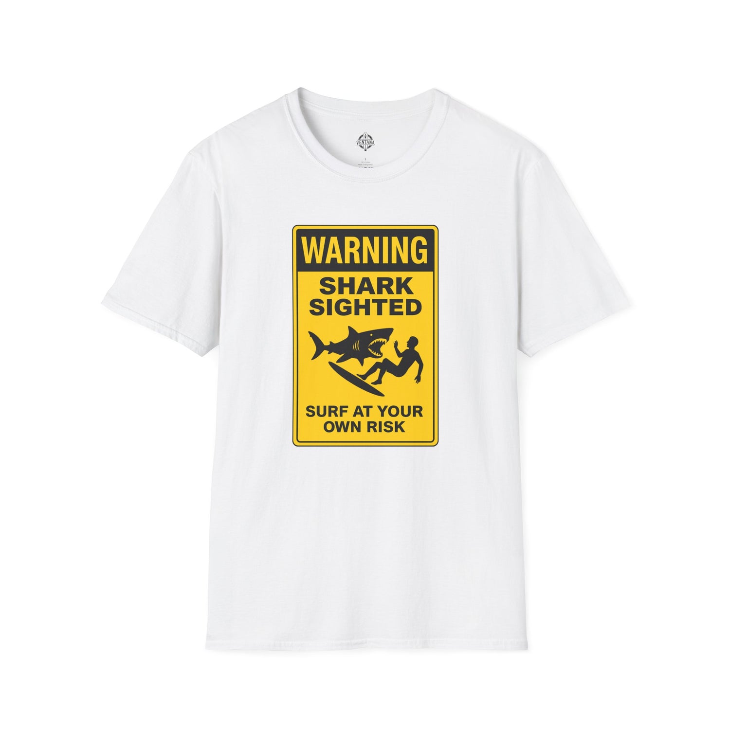 Shark Sighted Unisex - Soft Style U.S. Cotton T-Shirt