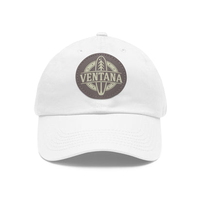 Ventana Treefish Logo Vegan Leather Patch Hat