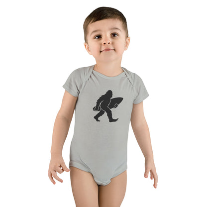 Ventana Surfsquatch - Baby Short Sleeve 100% Cotton Onesie