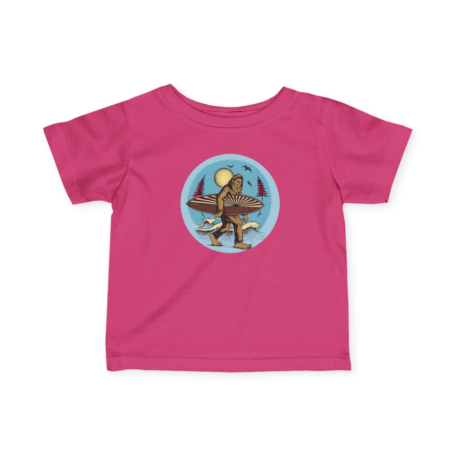 Ventana Surfsquatch by Thiago Bianchini - Infant 100% Cotton T-Shirt