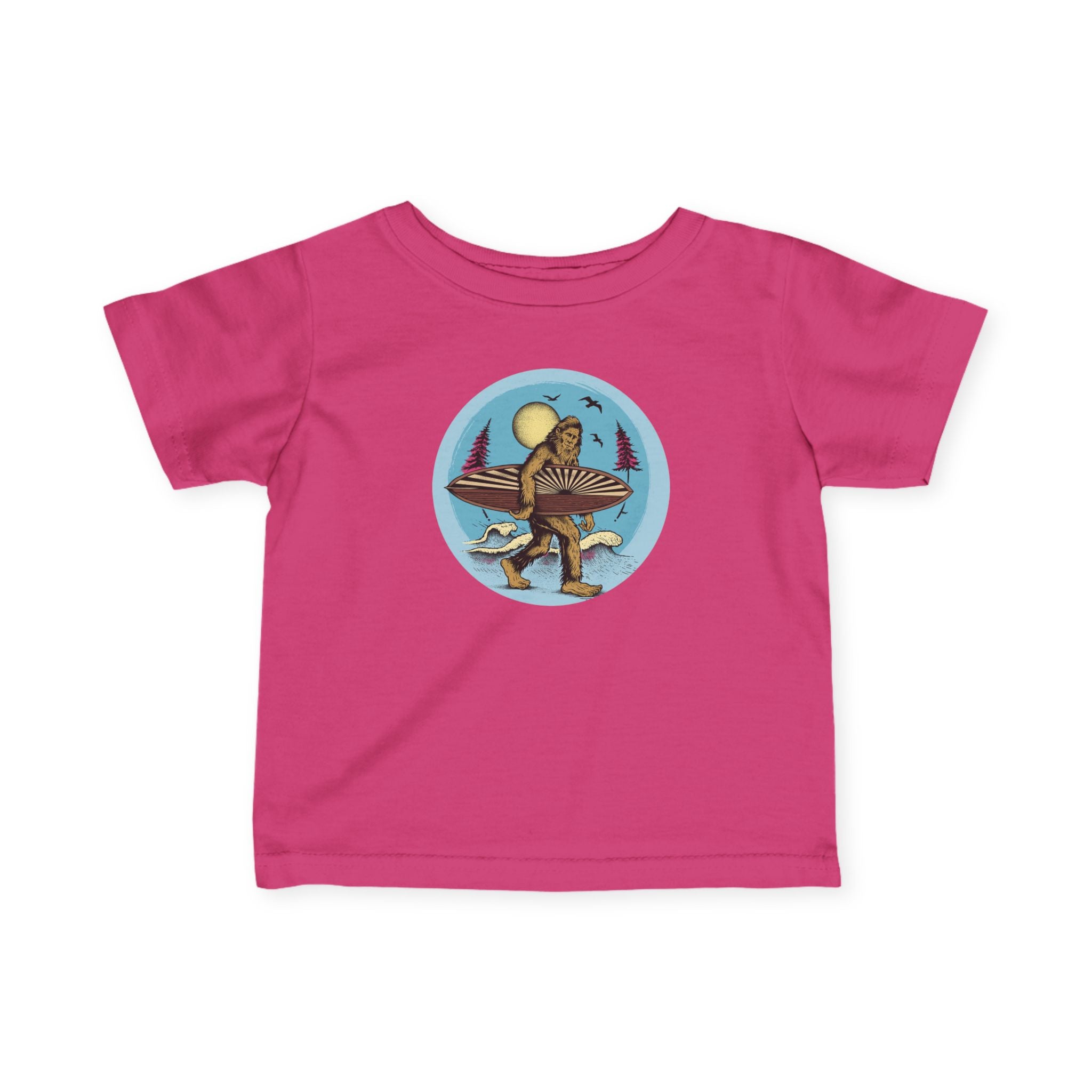 Ventana Surfsquatch by Thiago Bianchini - Infant 100% Cotton T-Shirt