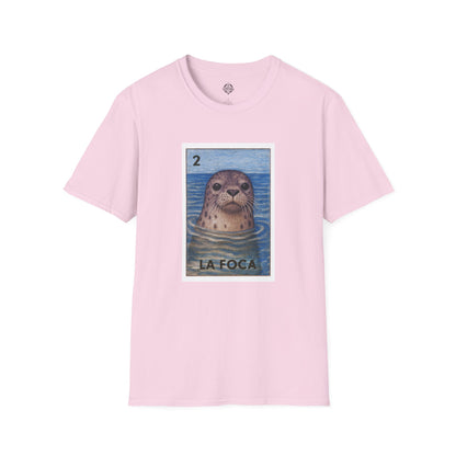 Seal Lotería Unisex - Soft Style U.S. Cotton T-Shirt