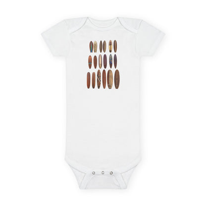 Ventana Wooden Surfboards - Baby Short Sleeve 100% Cotton Onesie