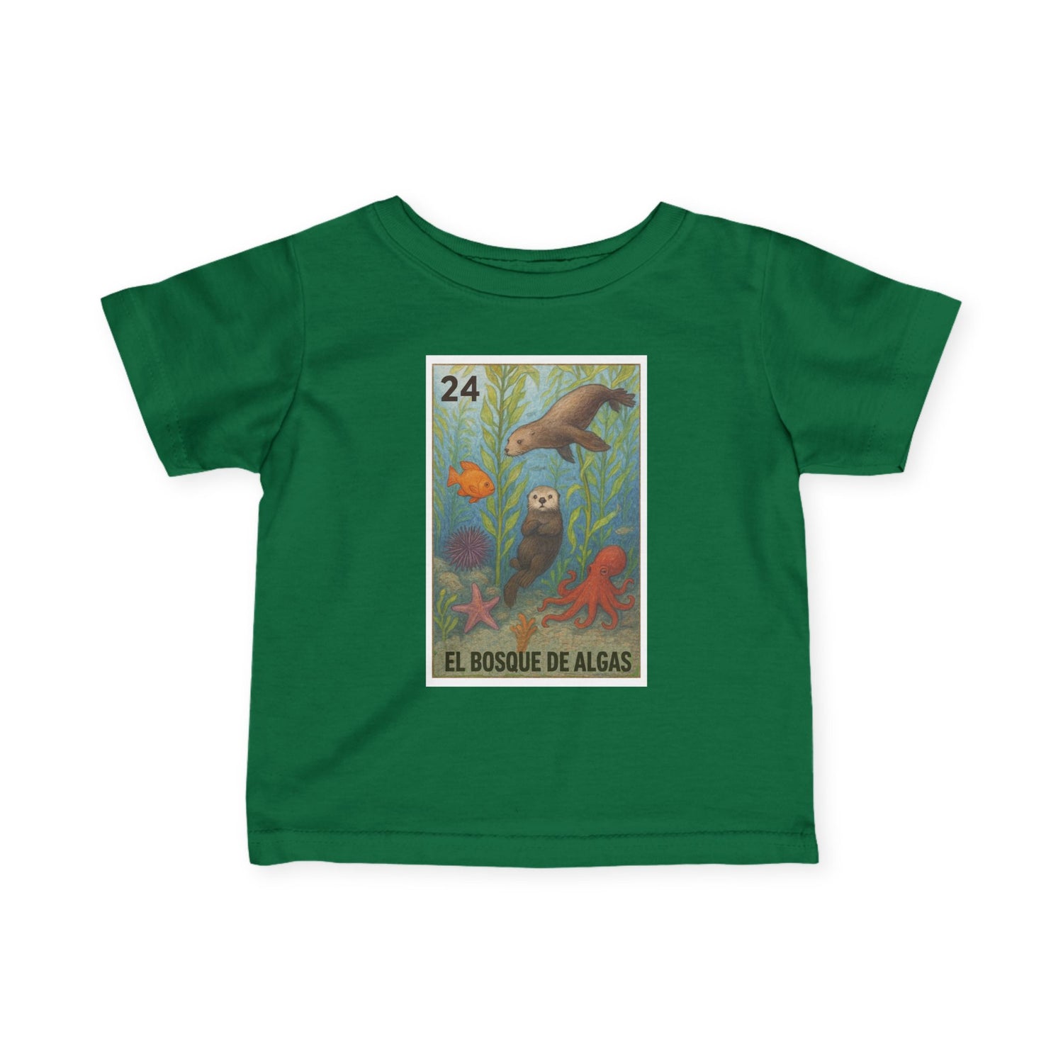 Kelp Forest Lotería - Infant 100% Cotton T-Shirt (El Bosque de Algas)