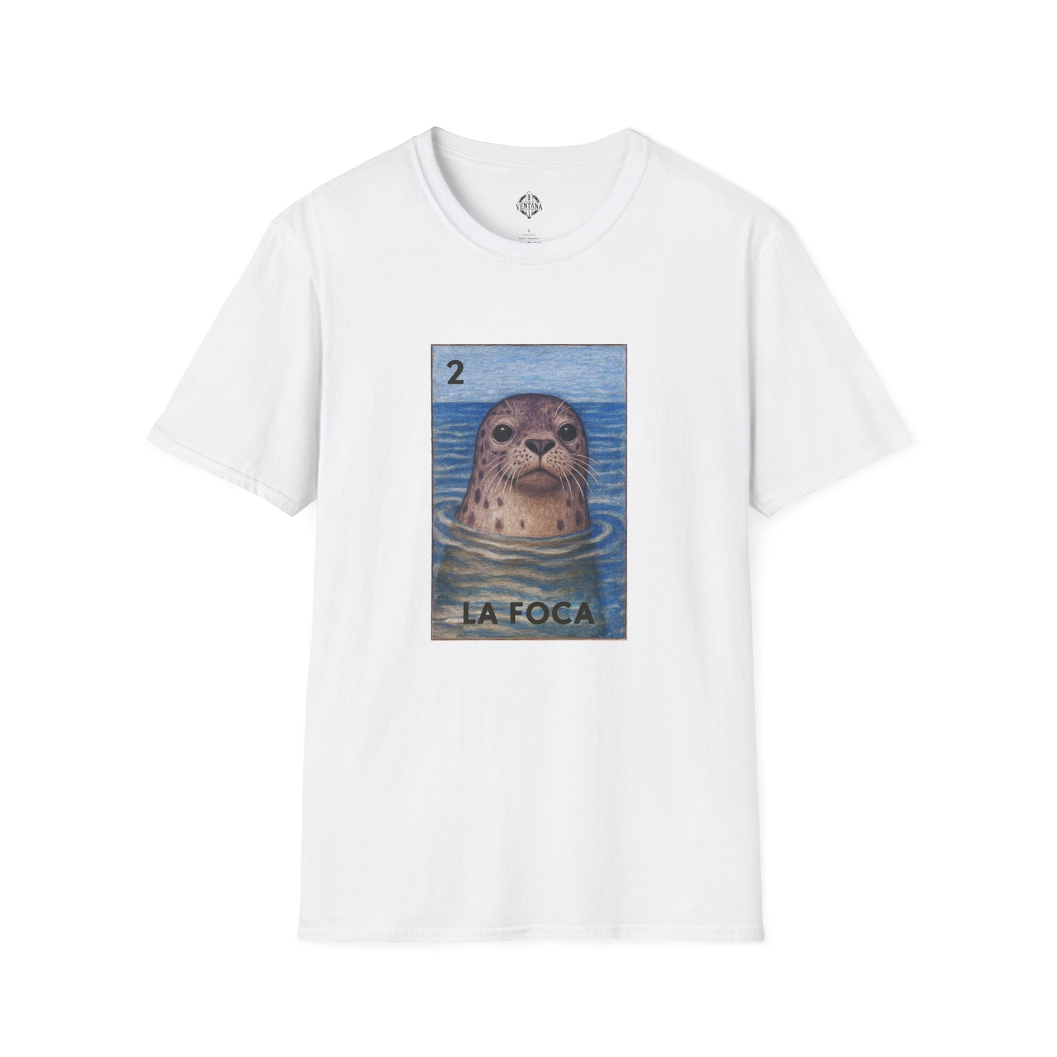 Seal Lotería Unisex - Soft Style U.S. Cotton T-Shirt