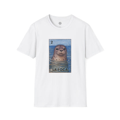 Seal Lotería Unisex - Soft Style U.S. Cotton T-Shirt