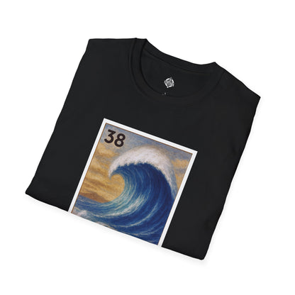 Wave Lotería Unisex - Soft Style U.S. Cotton T-Shirt (La Ola)