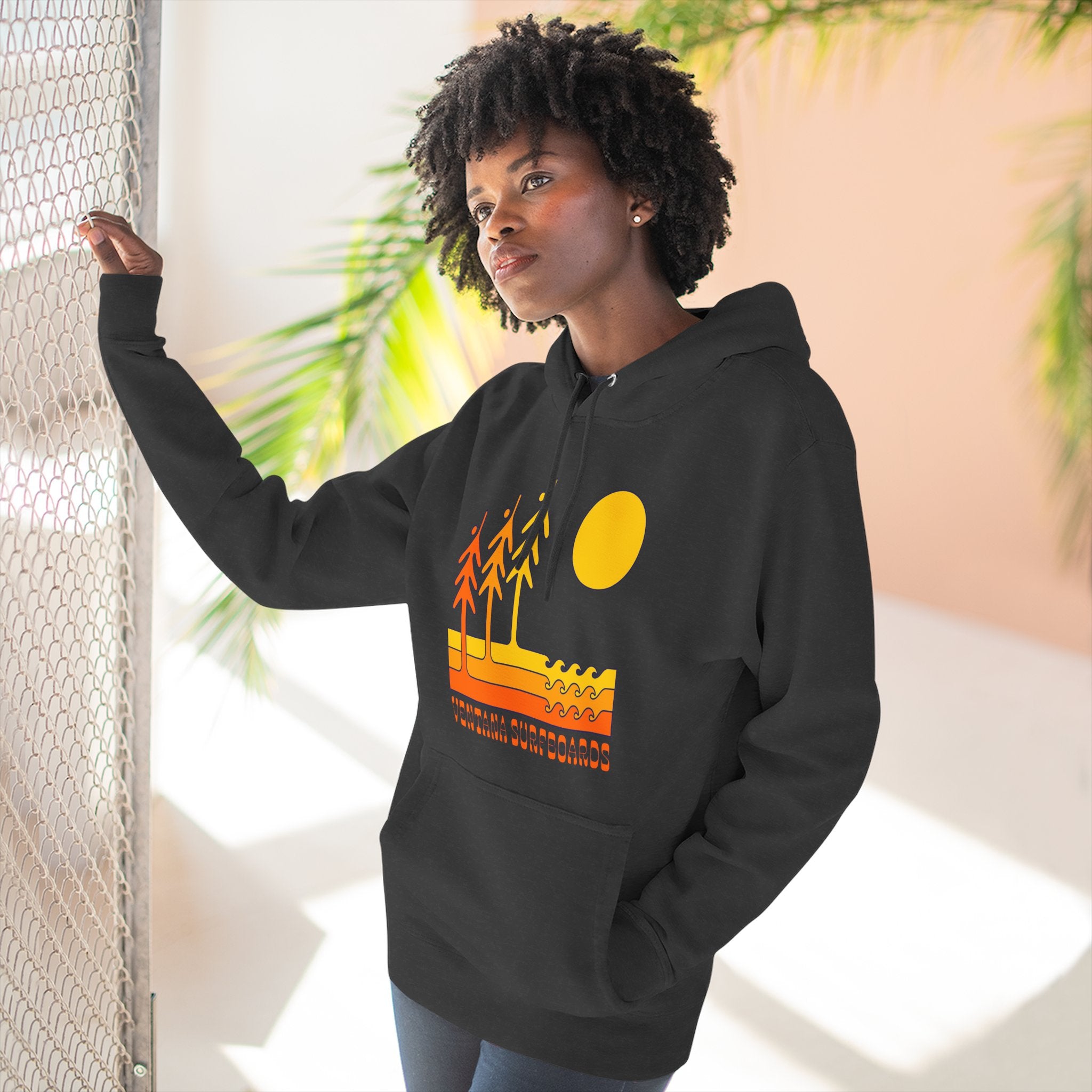Ventana Circa 78 Unisex - Pull-Over Cotton Blend Fleece Hoodie