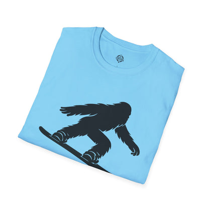 Ventana Shreddy Yeti Snowboard Unisex - U.S. Cotton T-Shirt