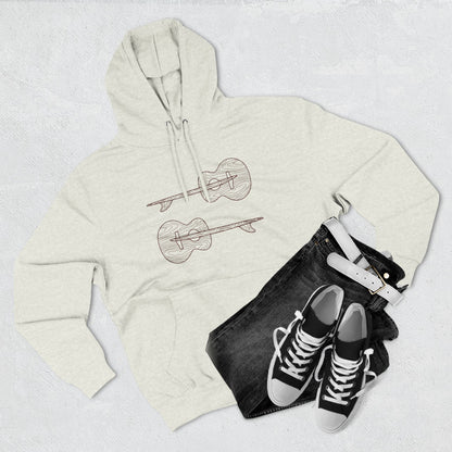 Ventana Santa Cruz Guitar Collab Unisex - Pull-Over Cotton Blend Fleece Hoodie