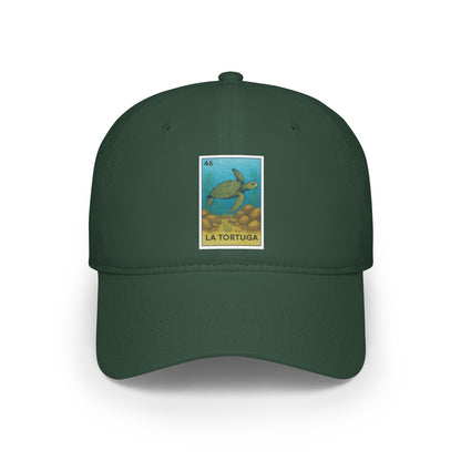Turtle Lotería Unisex - 100% Cotton Baseball Cap (La Tortuga)