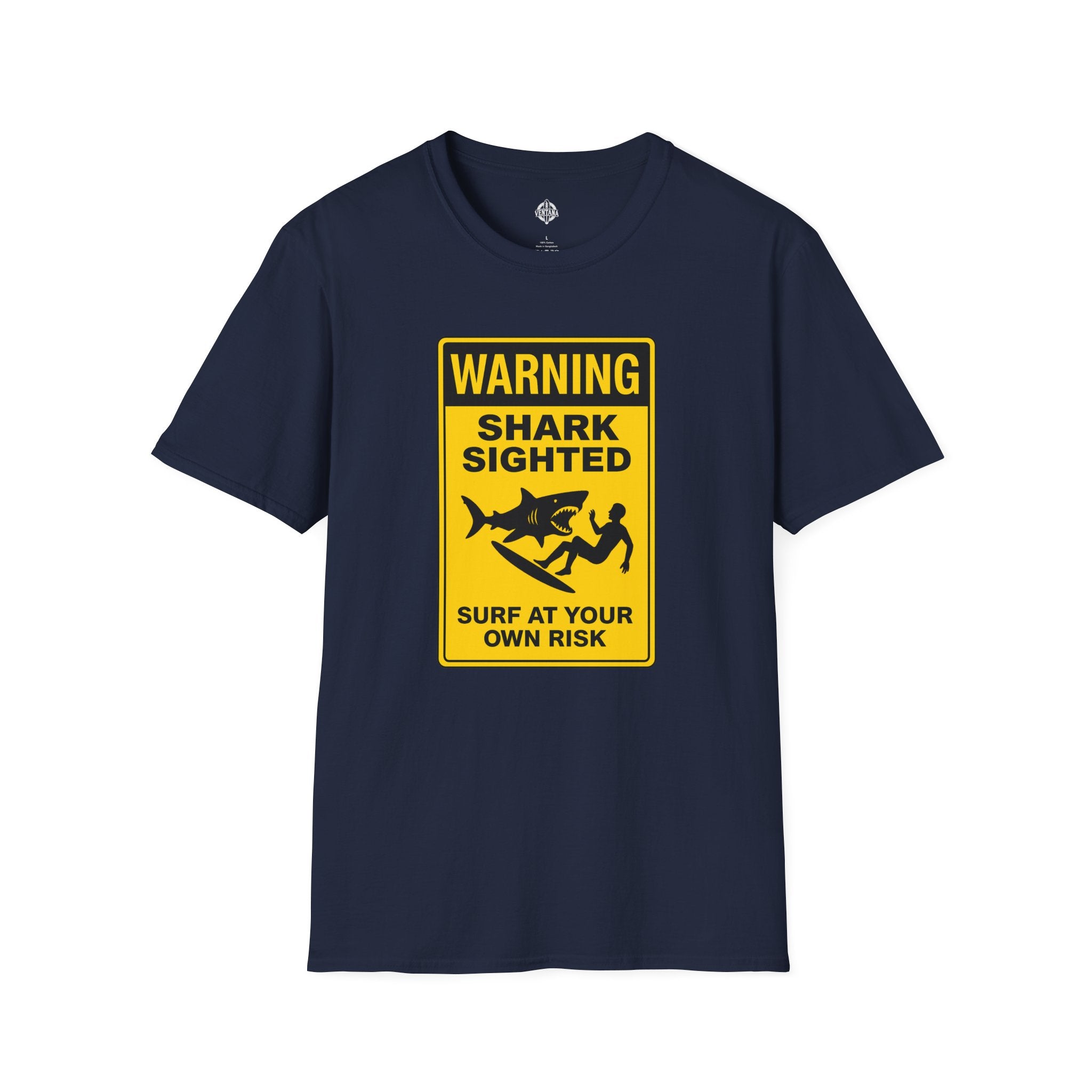 Shark Sighted Unisex - Soft Style U.S. Cotton T-Shirt