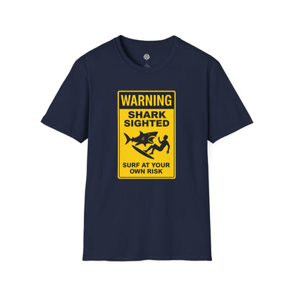 Shark Sighted Unisex - Soft Style U.S. Cotton T-Shirt