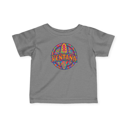 Ventana Psychedelic Treefish Logo - Infant 100% Cotton T-Shirt