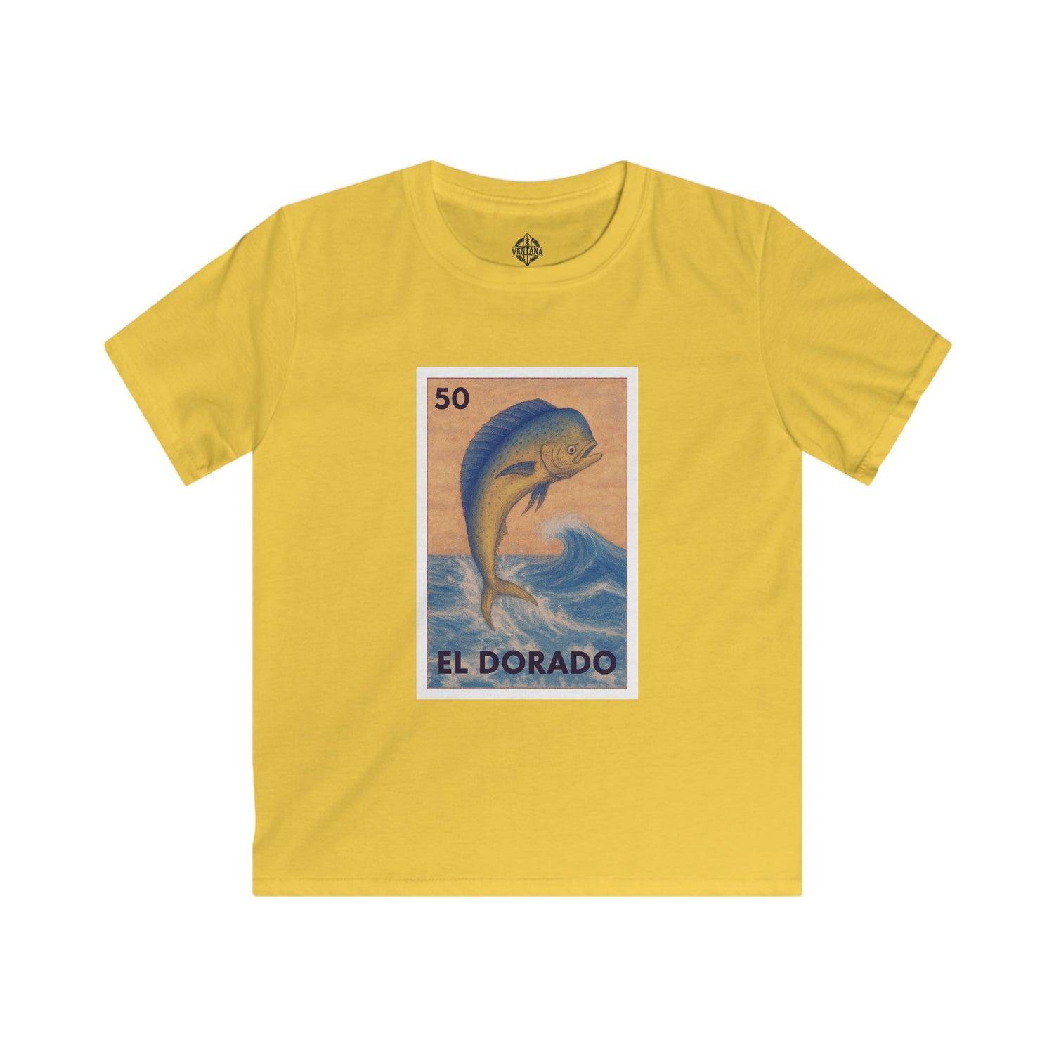Dorado Lotería Kids - Soft Style U.S. Cotton T-Shirt (El Dorado)