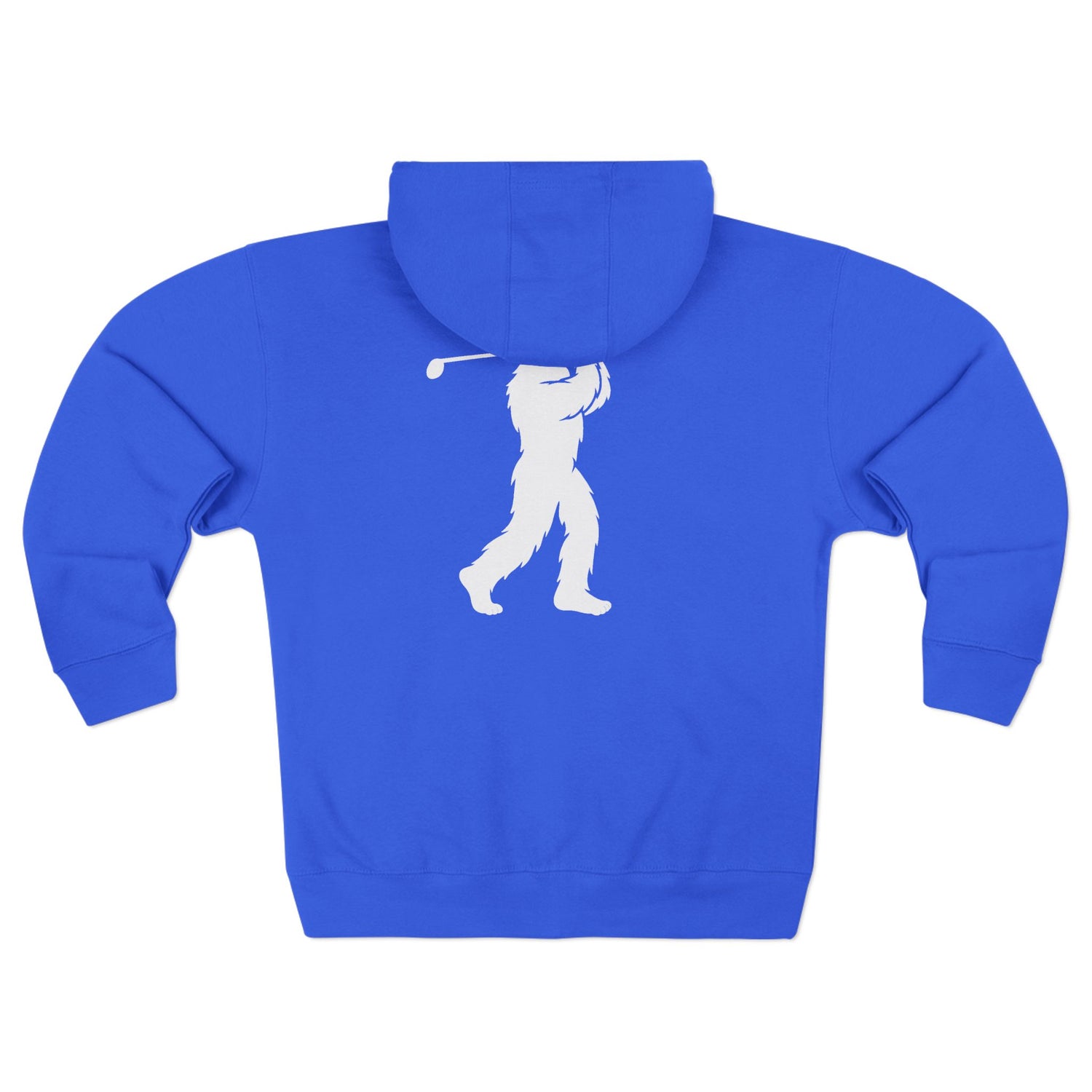 Ventana Golfsquatch Unisex - Zip Cotton Blend Fleece Hoodie