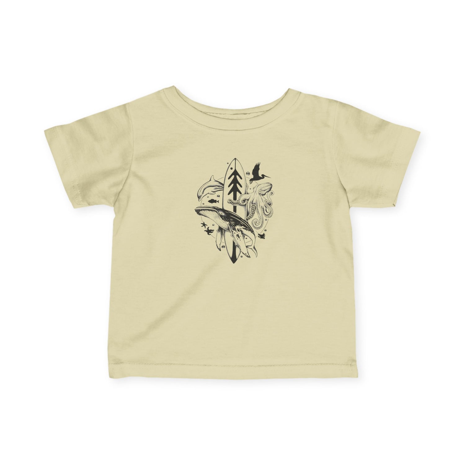 Ventana Monterey Bay by Thiago Bianchini - Infant 100% Cotton T-Shirt