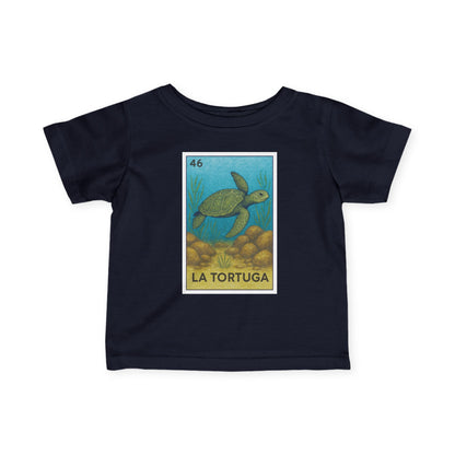 Turtle Lotería - Infant 100% Cotton T-Shirt (La Tortuga)