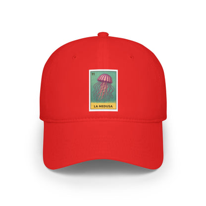 Sea Jelly Lotería Unisex - 100% Cotton Baseball Cap (La Medusa)