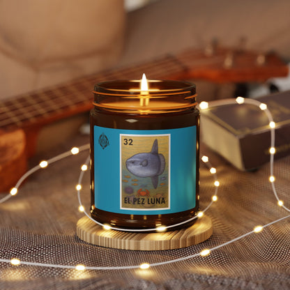 Sunfish Lotería - Scented Soy Candle (El Pez Luna)