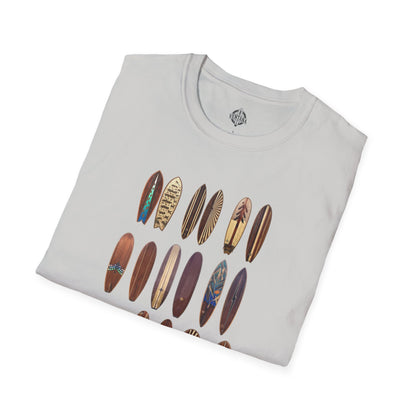 Ventana Wooden Surfboards Unisex - Soft Style U.S. Cotton T-Shirt