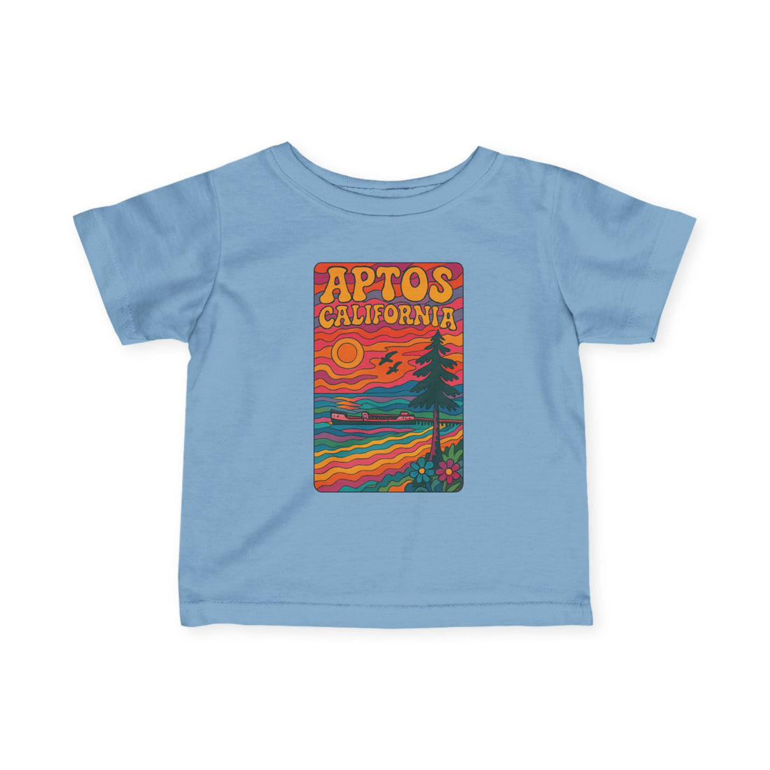 Aptos California Psychedelic - Infant 100% Cotton T-Shirt