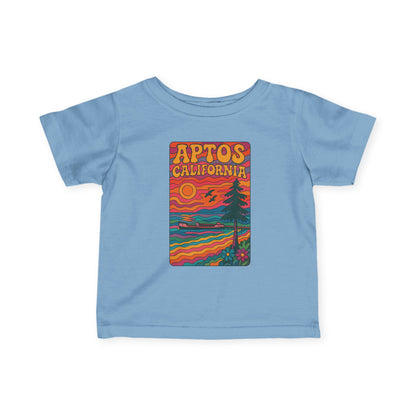 Aptos California Psychedelic - Infant 100% Cotton T-Shirt