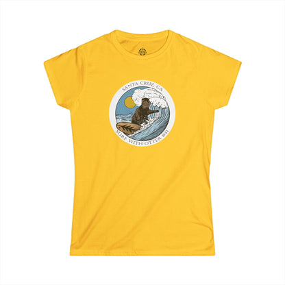 Surf with Otter 841 by Thiago Bianchini - Women&