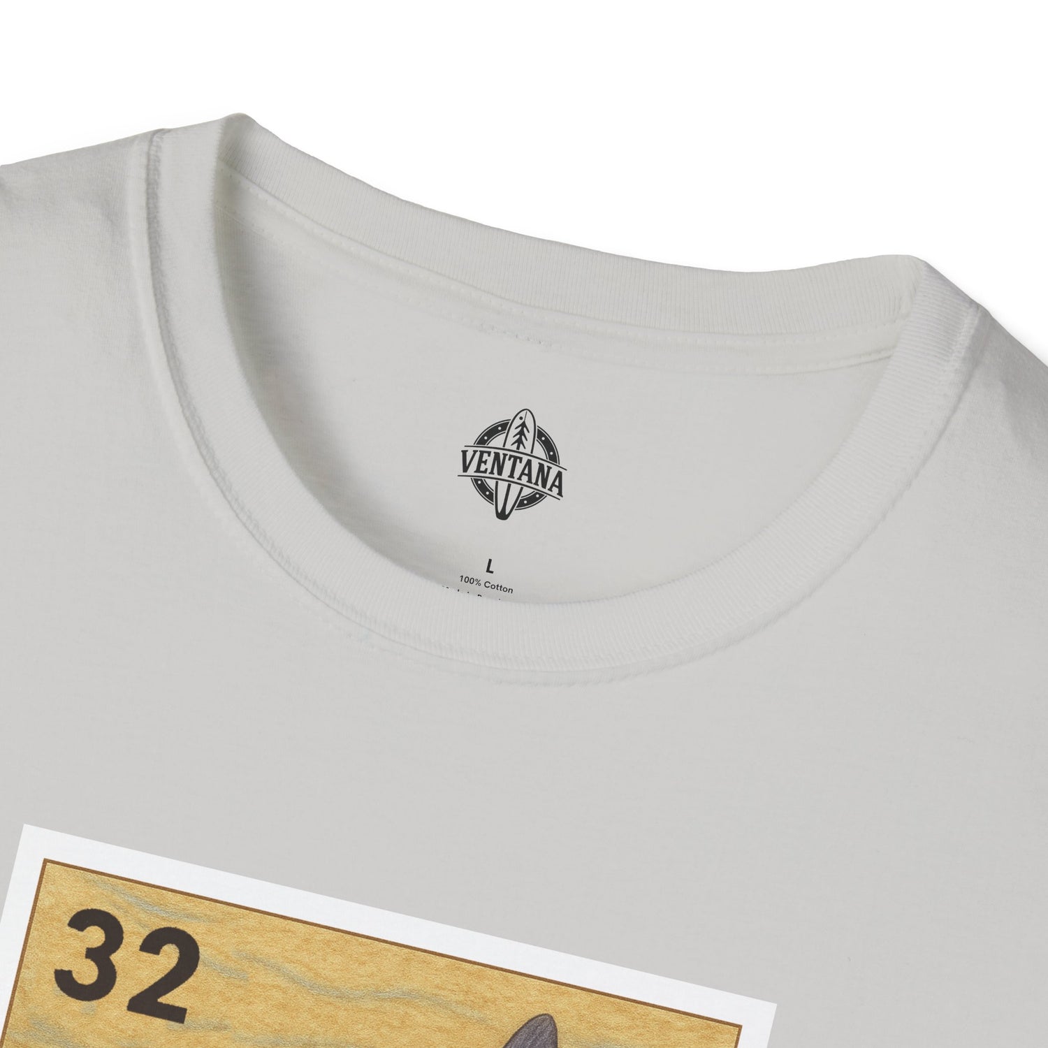 Sunfish Lotería Unisex - Soft Style U.S. Cotton T-Shirt (El Pez Luna)