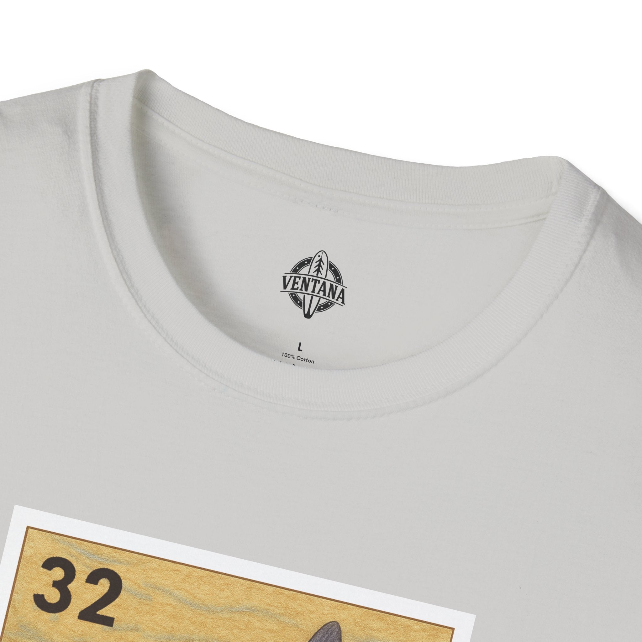 Sunfish Lotería Unisex - Soft Style U.S. Cotton T-Shirt (El Pez Luna)