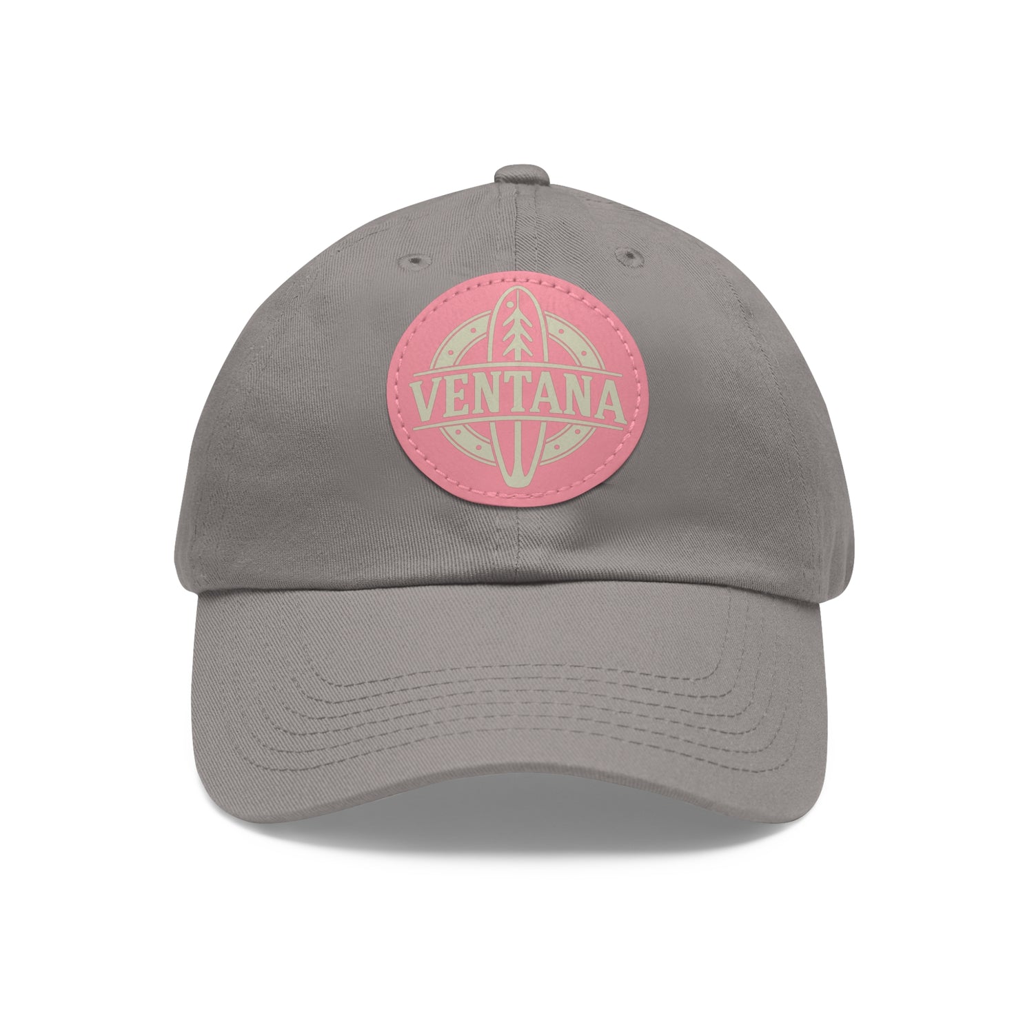 Ventana Treefish Logo Vegan Leather Patch Hat